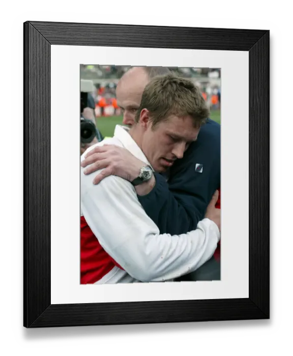 Framed Print : Jonny Wilkinson, Clive Woodward Framed Print : Jonny Wilkinson, Clive Woodward
