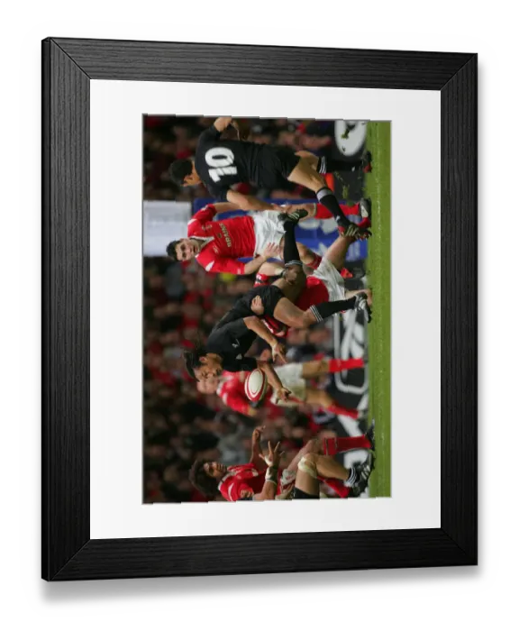 Framed Print : Tana Umaga Off Loads Framed Print : Tana Umaga Off Loads