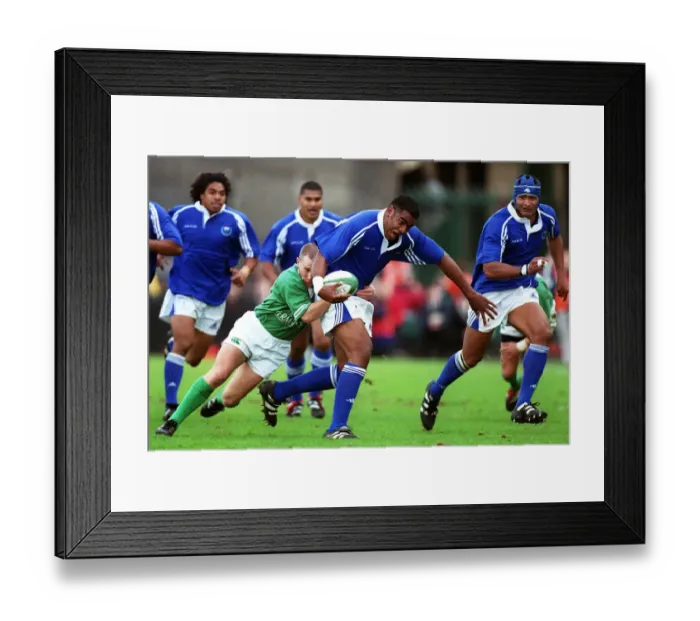 Framed Print : Kitiona Viliamu, Peter Stringer Framed Print : Kitiona Viliamu, Peter Stringer