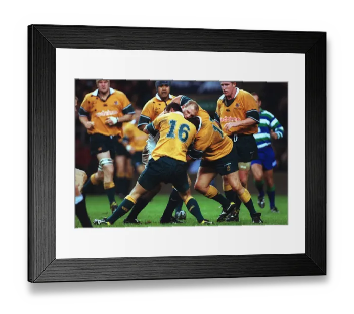 Framed Print : Dallaglio, Paul & Panoho Framed Print : Dallaglio, Paul & Panoho