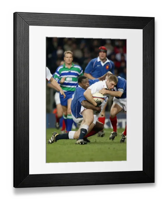 Framed Print : Ben Cohen, Merceron & Betsen Framed Print : Ben Cohen, Merceron & Betsen