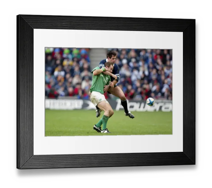 Framed Print : Kenny Logan & Dennis Hickie Framed Print : Kenny Logan & Dennis Hickie