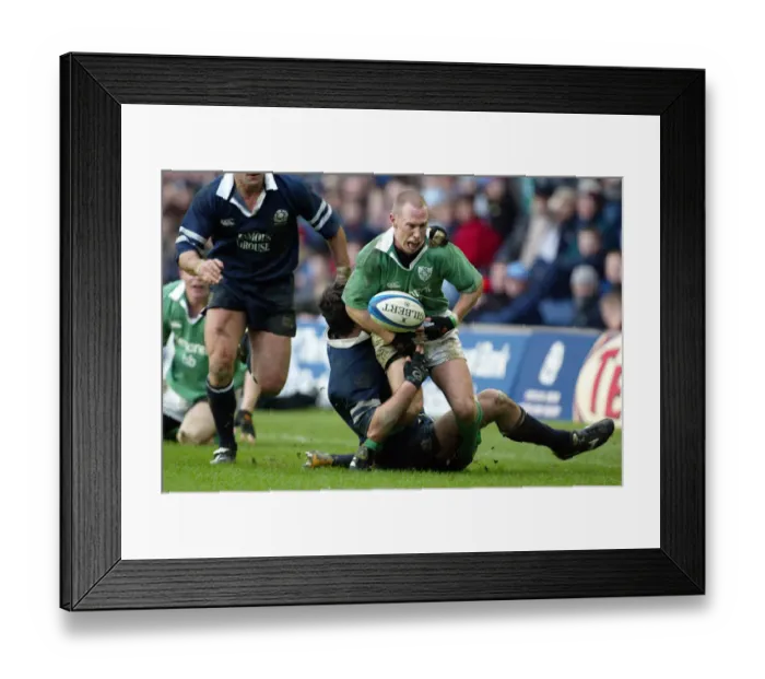 Framed Print : Peter Stringer & Kenny Logan Framed Print : Peter Stringer & Kenny Logan