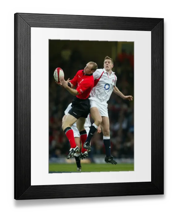 Framed Print : Gareth Thomas, Will Greenwood Framed Print : Gareth Thomas, Will Greenwood