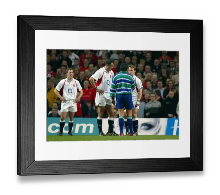 Framed Print : Steve Walsh Talks To Players Framed Print : Steve Walsh Talks To Players