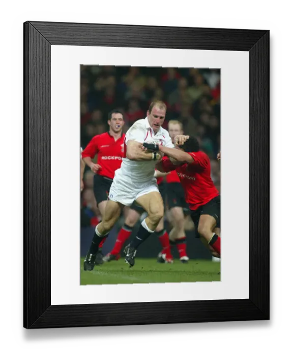 Framed Print : Dallaglio & Gavin Thomas