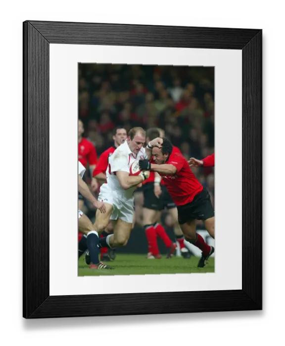 Framed Print : Dallaglio & Gavin Thomas Framed Print : Dallaglio & Gavin Thomas