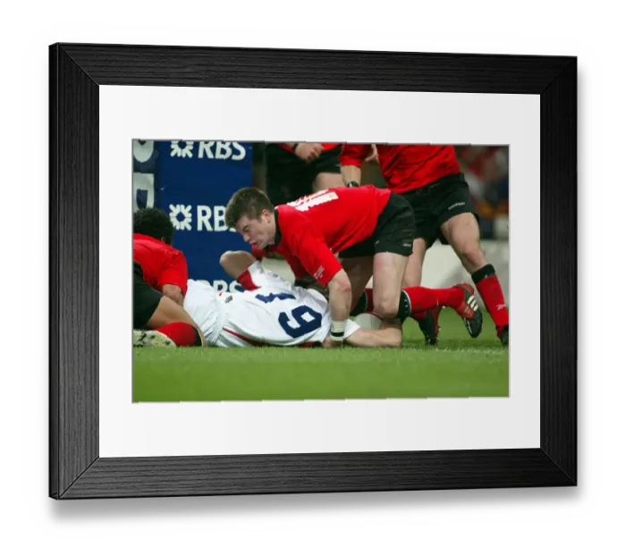 Framed Print : Joe Worsley Scores Try Framed Print : Joe Worsley Scores Try