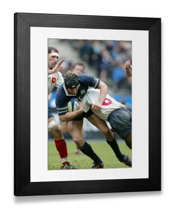 Framed Print : Simon Taylor & Serge Betsen Framed Print : Simon Taylor & Serge Betsen