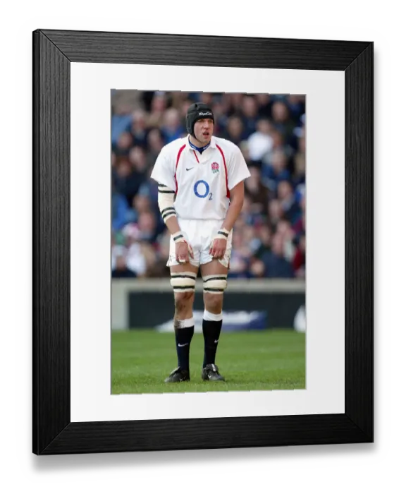 Framed Print : Ben Kay England and Leicester Tigers Rugby Union England V Scotland Framed Print : Ben Kay England and Leicester Tigers Rugby Union England V Scotland