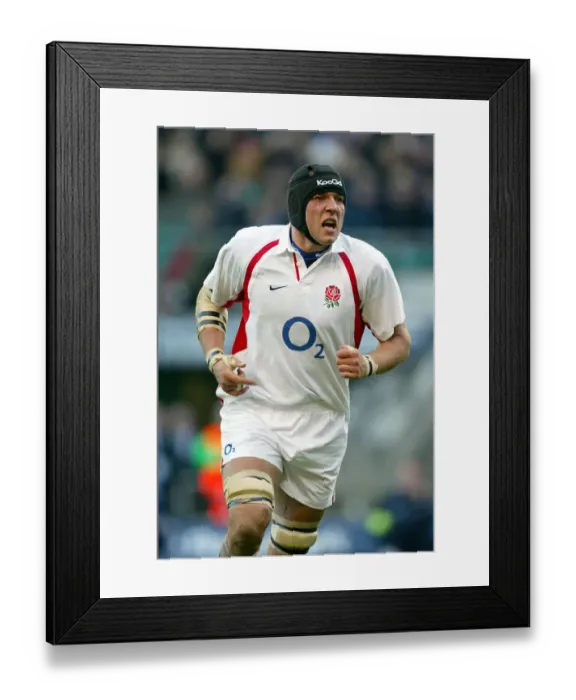 Framed Print : Ben Kay England and Leicester Tigers Rugby Union England V Scotland Framed Print : Ben Kay England and Leicester Tigers Rugby Union England V Scotland