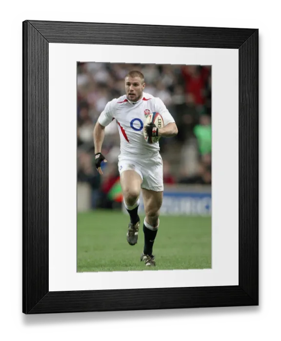 Framed Print : Ben Cohen England and Northampton Saints England V NZ Barbarians Twickenham Framed Print : Ben Cohen England and Northampton Saints England V NZ Barbarians Twickenham