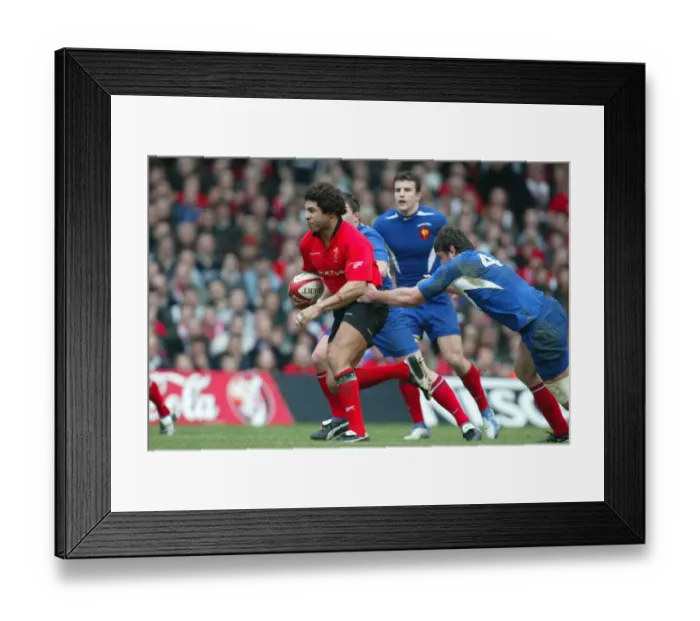 Framed Print : Colin Charvis & Fabien Pelous Framed Print : Colin Charvis & Fabien Pelous