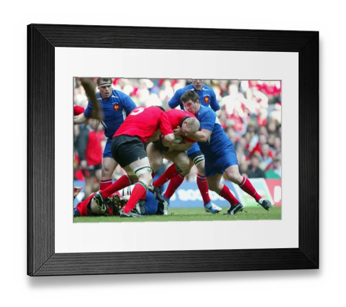 Framed Print : Gareth Thomas & Sylvain Marconnet Framed Print : Gareth Thomas & Sylvain Marconnet