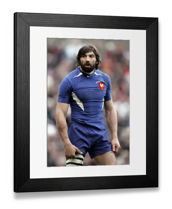 Framed Print : Sebastien Chabal Framed Print : Sebastien Chabal