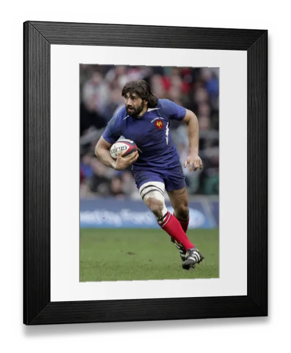 Framed Print : Sebastien Chabal Framed Print : Sebastien Chabal