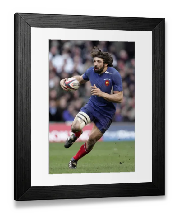 Framed Print : Sebastien Chabal Framed Print : Sebastien Chabal