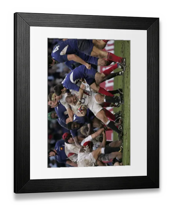 Framed Print : Graham Rowntree & Dimitri Yachvili Framed Print : Graham Rowntree & Dimitri Yachvili