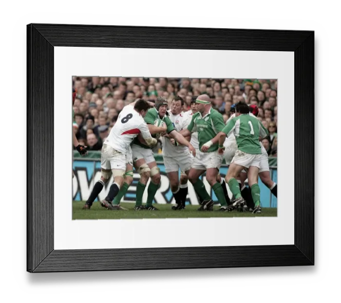 Framed Print : Martin Corry & Paul O Connell Framed Print : Martin Corry & Paul O Connell