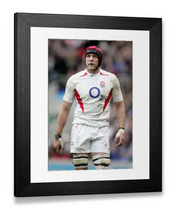 Framed Print : Ben Kay England and Leicester Tigers Rugby Union England V France Six Nations Framed Print : Ben Kay England and Leicester Tigers Rugby Union England V France Six Nations