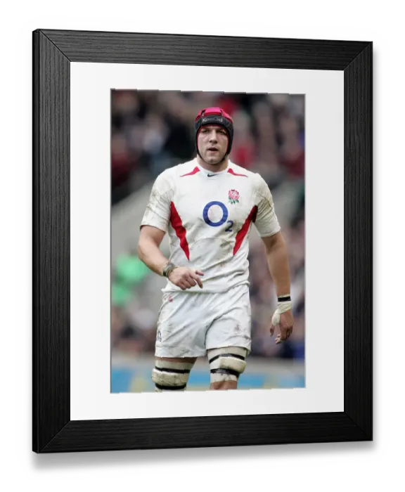 Framed Print : Ben Kay England and Leicester Tigers Rugby Union England V France Six Nations Framed Print : Ben Kay England and Leicester Tigers Rugby Union England V France Six Nations