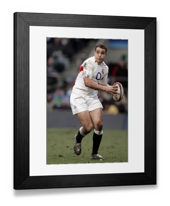 Framed Print : Olly Barkley