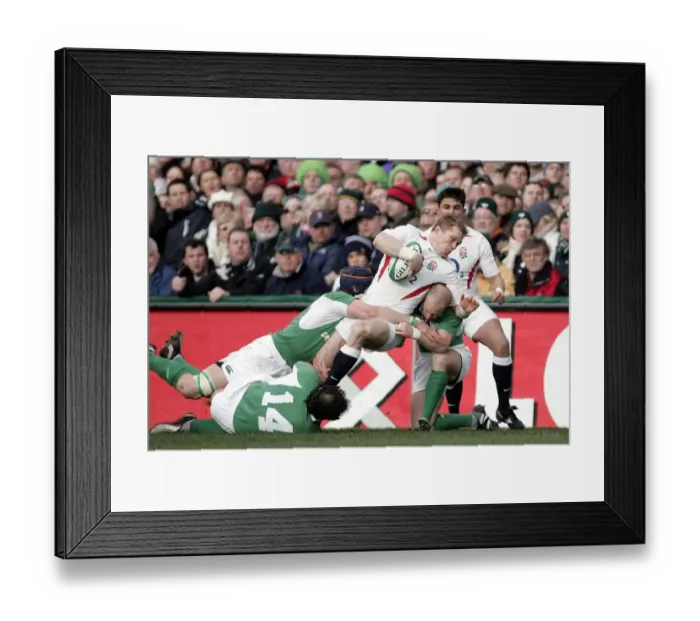 Framed Print : Josh Lewsey, Stringer, Dempsey, Easterby Framed Print : Josh Lewsey, Stringer, Dempsey, Easterby