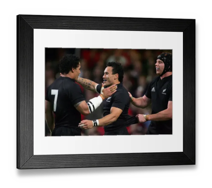 Framed Print : Rico Gear & Chris Masoe Framed Print : Rico Gear & Chris Masoe