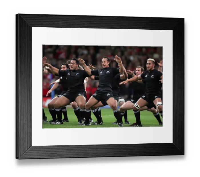 Framed Print : Tana Umaga & The Kiwi S Framed Print : Tana Umaga & The Kiwi S