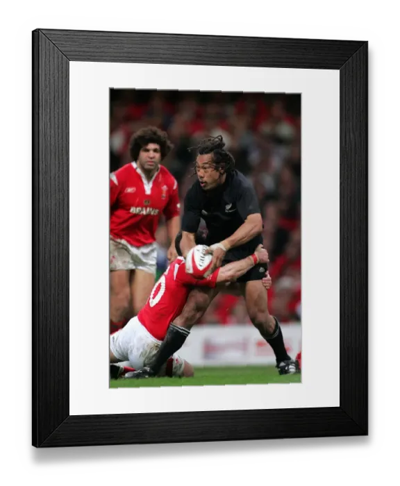 Framed Print : Tana Umaga & Gareth Cooper Framed Print : Tana Umaga & Gareth Cooper