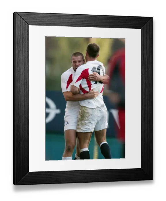 Framed Print : Ben Cohen & Charlie Hodgson Framed Print : Ben Cohen & Charlie Hodgson