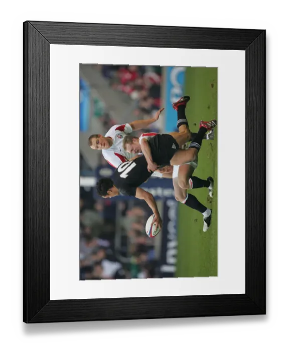 Framed Print : Dan Carter & Jamie Noon Framed Print : Dan Carter & Jamie Noon