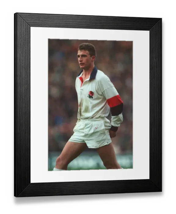 Framed Print : Mike Catt England and Bath Rugby Union 05 December 1995 Date: 05 December 1995 Framed Print : Mike Catt England and Bath Rugby Union 05 December 1995 Date: 05 December 1995