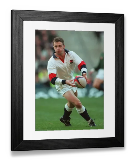 Framed Print : Mike Catt England and Bath Rugby Union 05 December 1995 Date: 05 December 1995 Framed Print : Mike Catt England and Bath Rugby Union 05 December 1995 Date: 05 December 1995