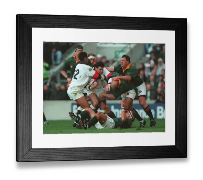 Framed Print : Carling & Guscott Framed Print : Carling & Guscott