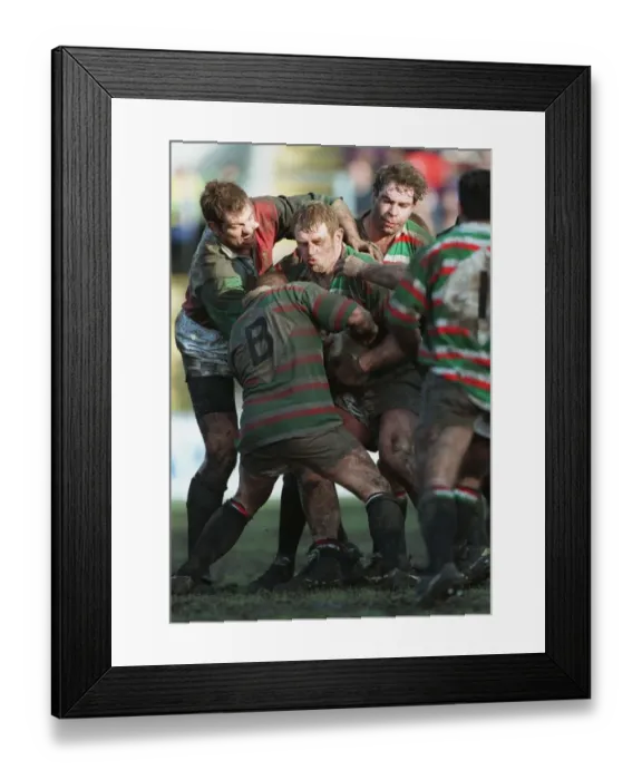 Framed Print : Dean Richards Takes Control Framed Print : Dean Richards Takes Control