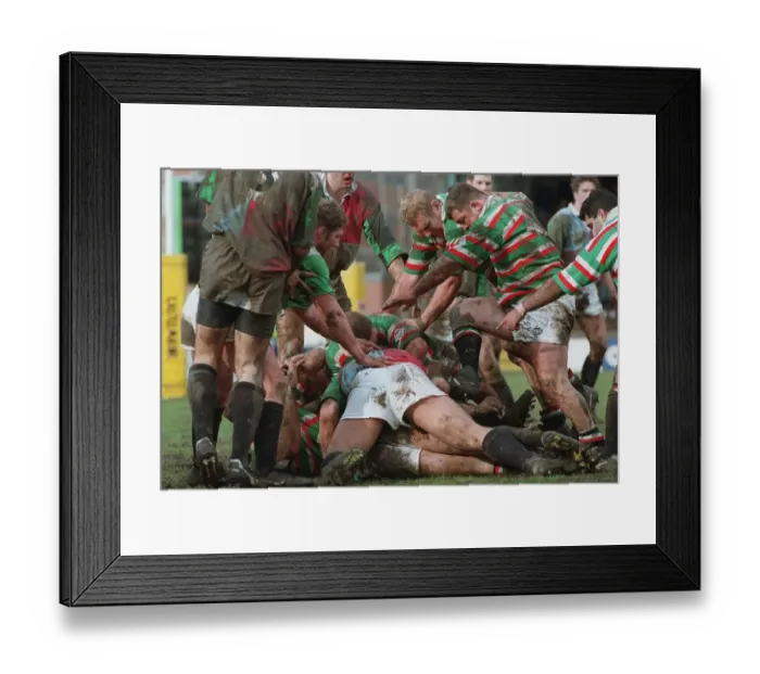 Framed Print : Stamping On Players Framed Print : Stamping On Players