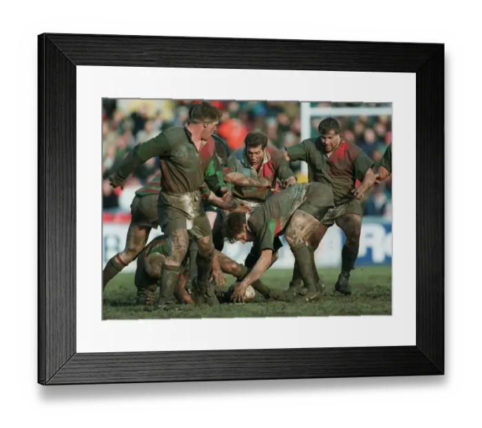 Framed Print : Rory Jenkins Grabs The Ball Framed Print : Rory Jenkins Grabs The Ball