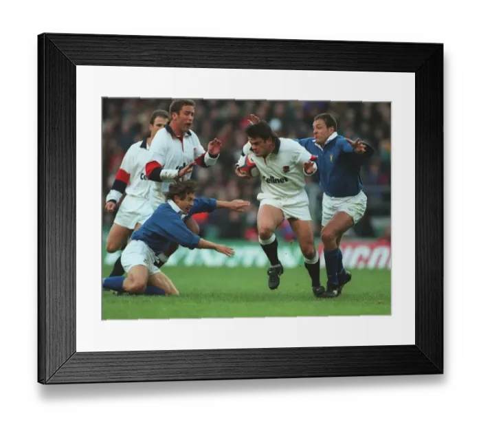 Framed Print : Will Carling & Dominguez Framed Print : Will Carling & Dominguez