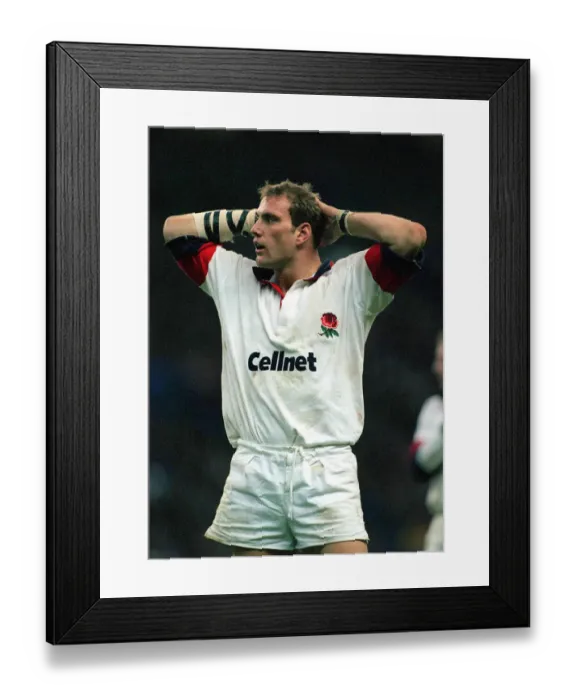 Framed Print : Lawrence Dallaglio