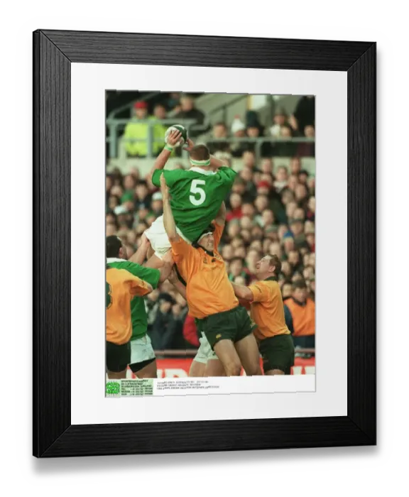 Framed Print : Jeremy Davison & John Eales Framed Print : Jeremy Davison & John Eales
