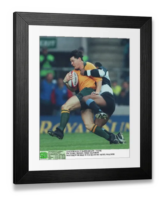 Framed Print : Matthew Burke & Nigel Walker Framed Print : Matthew Burke & Nigel Walker