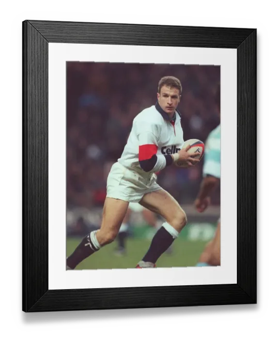 Framed Print : Mike Catt England and Bath Rugby Union 17 December 1996 Date: 17 December 1996