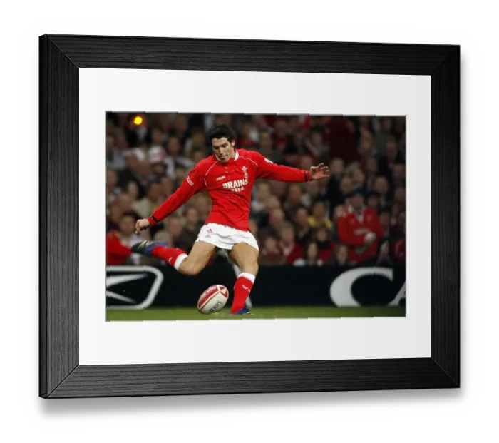 Framed Print : James Hook Kick Goal Framed Print : James Hook Kick Goal