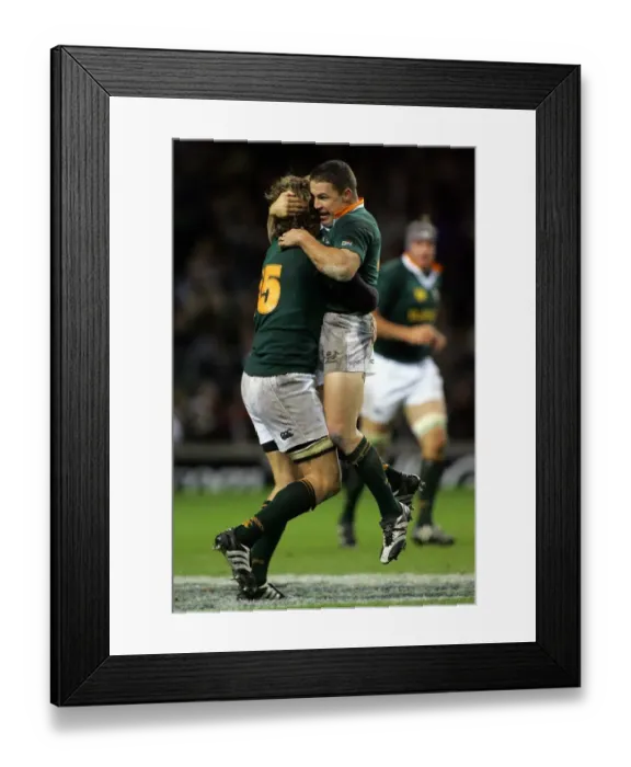 Framed Print : Andre Pretorius & Francois Steyn