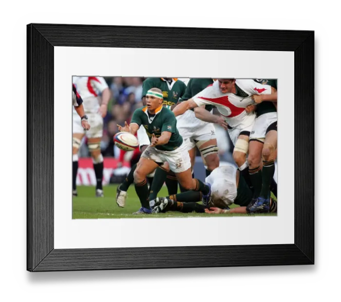 Framed Print : Martin Corry & Ricky Januarie Framed Print : Martin Corry & Ricky Januarie