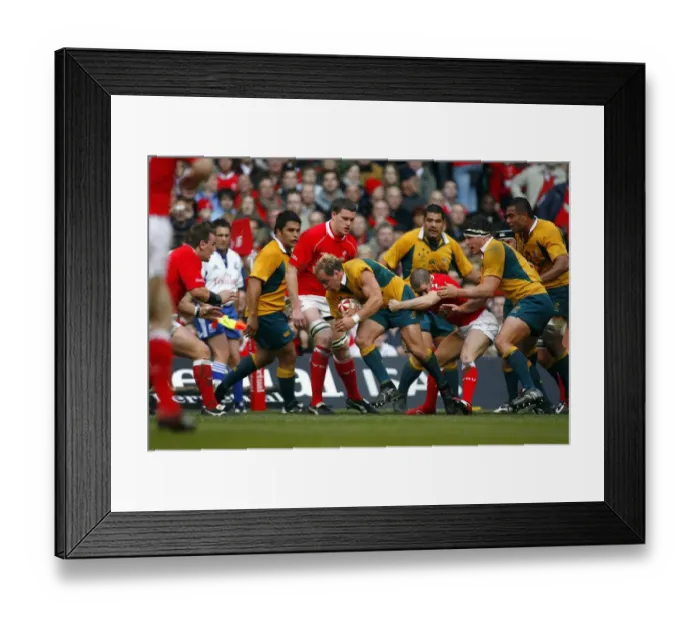 Framed Print : Phil Waugh Breaks Through Framed Print : Phil Waugh Breaks Through