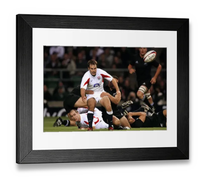 Framed Print : Charlie Hodgson & Carl Hayman Framed Print : Charlie Hodgson & Carl Hayman