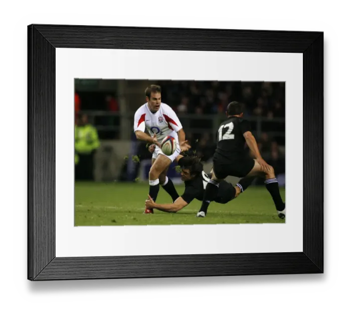 Framed Print : Charlie Hodgson & Byron Kelleher Framed Print : Charlie Hodgson & Byron Kelleher