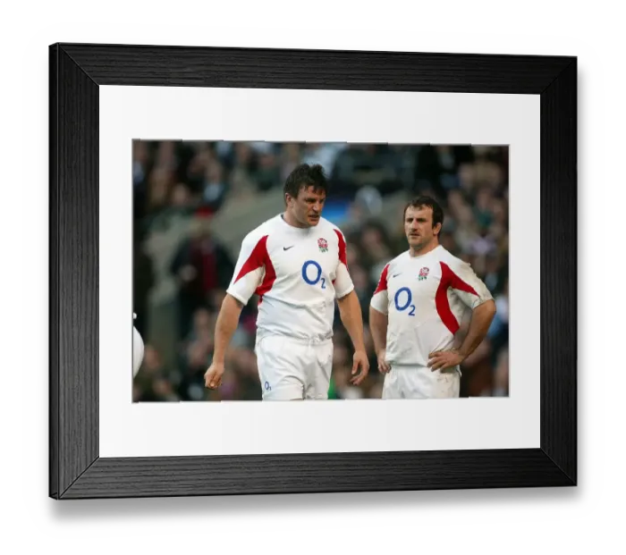 Framed Print : Martin Corry & George Chuter Framed Print : Martin Corry & George Chuter